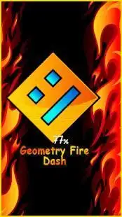 Geometry Flame Dash * Screen Shot 1