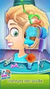 Telinga Dokter - Rumah sakit permainan Screen Shot 3