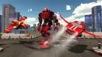 Moto Robot Transformation: Flying Car Robot Games Screen Shot 11
