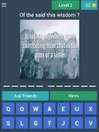 Guess the Wisdom & saying & phrase & sentence Screen Shot 9