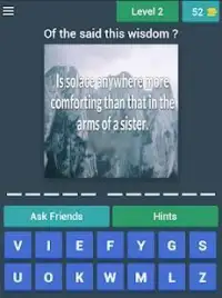 Guess the Wisdom & saying & phrase & sentence Screen Shot 3