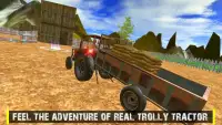 Big truck driving - Farm Tractor Cargo Drive Game Screen Shot 10