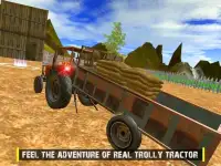 Big truck driving - Farm Tractor Cargo Drive Game Screen Shot 4