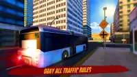 Free simulator bus parking driving - skill games Screen Shot 10
