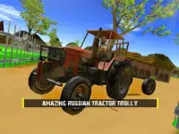 Big truck driving - Farm Tractor Cargo Drive Game Screen Shot 1