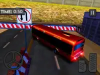 Free simulator bus parking driving - skill games Screen Shot 0