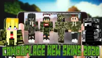 New Camouflage Masked Skins For Craft Game 2020 Screen Shot 7