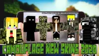 New Camouflage Masked Skins For Craft Game 2020 Screen Shot 2