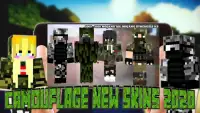 New Camouflage Masked Skins For Craft Game 2020 Screen Shot 0