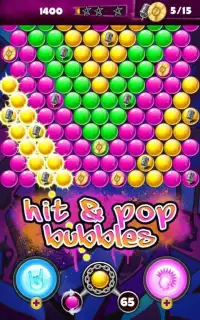 Pop Star Bubbles Screen Shot 4