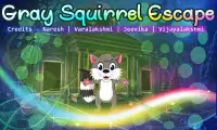 Best Escape Games 61 - Gray Squirrel Escape Game Screen Shot 1