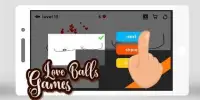 Love Balls Games Screen Shot 0