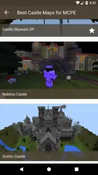 Best Castle Maps for MCPE Screen Shot 1