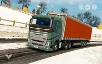 Euro Truck: Heavy Cargo Transport Delivery Game 3D Screen Shot 7
