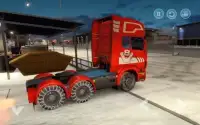 Euro Truck: Heavy Cargo Transport Delivery Game 3D Screen Shot 0