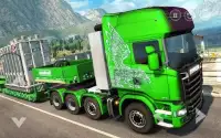 Euro Truck: Heavy Cargo Transport Delivery Game 3D Screen Shot 1