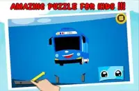Little Bus Kids Puzzle Screen Shot 2