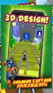 Subway Captain Runner 2018 Screen Shot 2