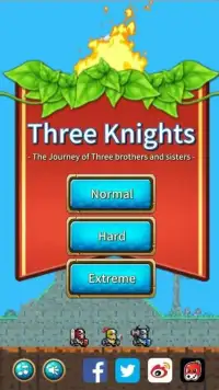 Three Knights : Three heroes Screen Shot 8