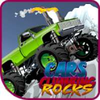 Car Climbing Rocks - Racing