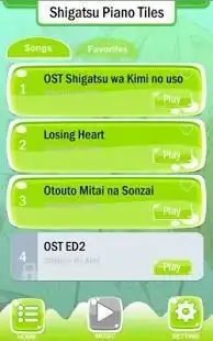 Shigatsu Wa Kimi No Uso Piano Tiles Screen Shot 3