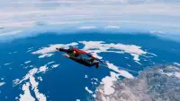 Flying Superman Simulator 2018 Screen Shot 0