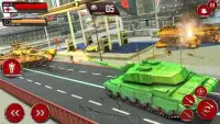 Transforming Robot Tank Simulator US Army War Game Screen Shot 1