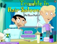 Mr Bean Hair - Free Games Screen Shot 2