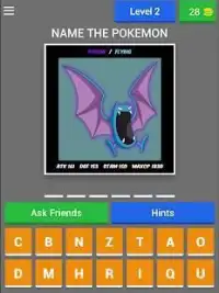 Pokemon Go - Guess The Names - Gen 1 Screen Shot 7