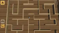 klasik labirin 3D - permainan papan labirin Screen Shot 1