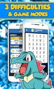 Pokemon Word Search Screen Shot 9
