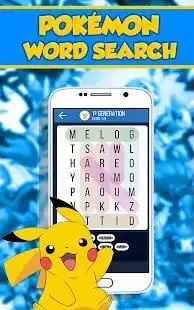 Pokemon Word Search Screen Shot 7
