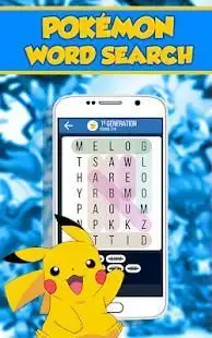 Pokemon Word Search Screen Shot 3