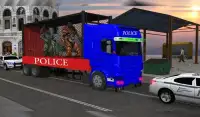 Aliens Transport - Police Transporter Truck Screen Shot 4