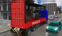 Aliens Transport - Police Transporter Truck Screen Shot 0