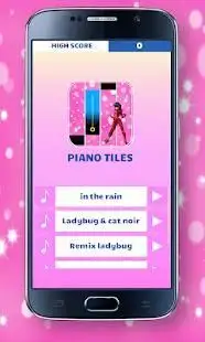 Ladybug Piano Tiles Game Screen Shot 3