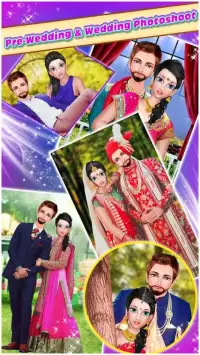 Indian Girl Wedding Photoshoot Makeover Screen Shot 2