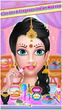 Indian Girl Wedding Photoshoot Makeover Screen Shot 4