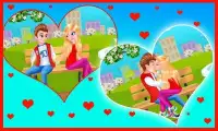 Valentine Day Romantic Kissing Screen Shot 1