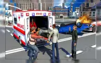 Ambulance Rescue 911 USA Crime City simulator 2018 Screen Shot 10