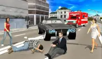 Ambulance Rescue 911 USA Crime City simulator 2018 Screen Shot 5