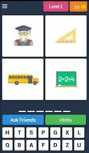Guess the Word - 4 Icons 1 Word - Brain Puzzle Screen Shot 19