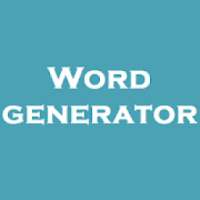 Word Generator! for Games