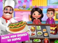 Hotdog Chef Cooking Games Sausage Fast Food game Screen Shot 5