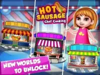 Hotdog Chef Cooking Games Sausage Fast Food game Screen Shot 11