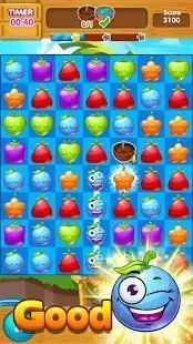 Juice Jam Game - Fruit Link & Free Match 3 Games Screen Shot 2