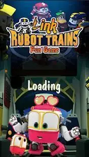 Link Robot Trains Fun Game Screen Shot 2