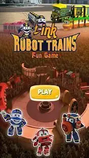 Link Robot Trains Fun Game Screen Shot 3