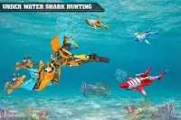 Whale Shark Robot Transform: Shark Attack Games Screen Shot 1