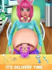 Pregnant Kitty Mom Surgery Simulator Screen Shot 3